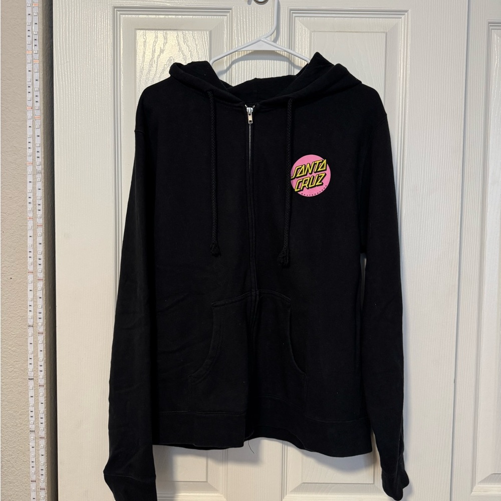 Santa Cruz Zip Up Hoodie
